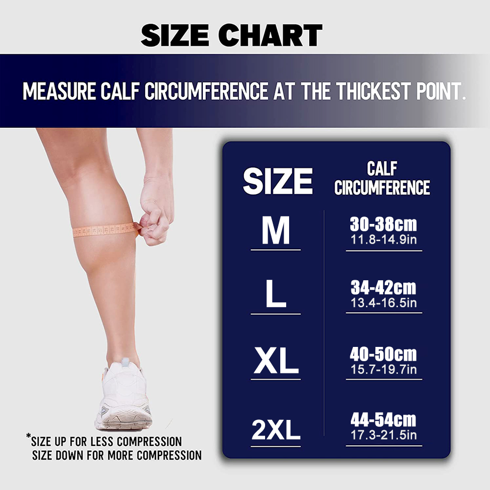 1 Pcs Calf Compression Sleeves - Compression Sleeve Calf 评论和价格