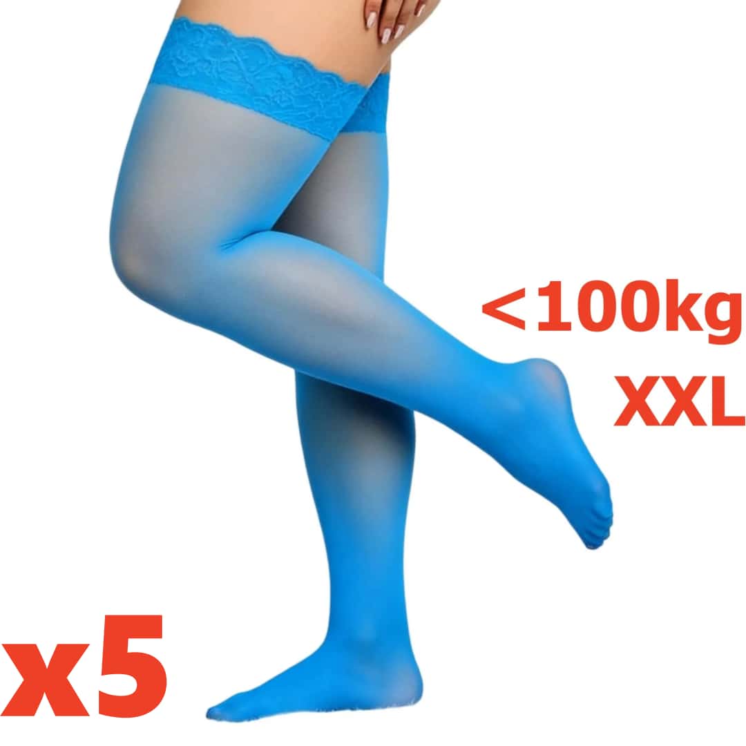 Women Plus Size Lace Thigh Hig - Thigh High Sock Stay Up 评论和价格