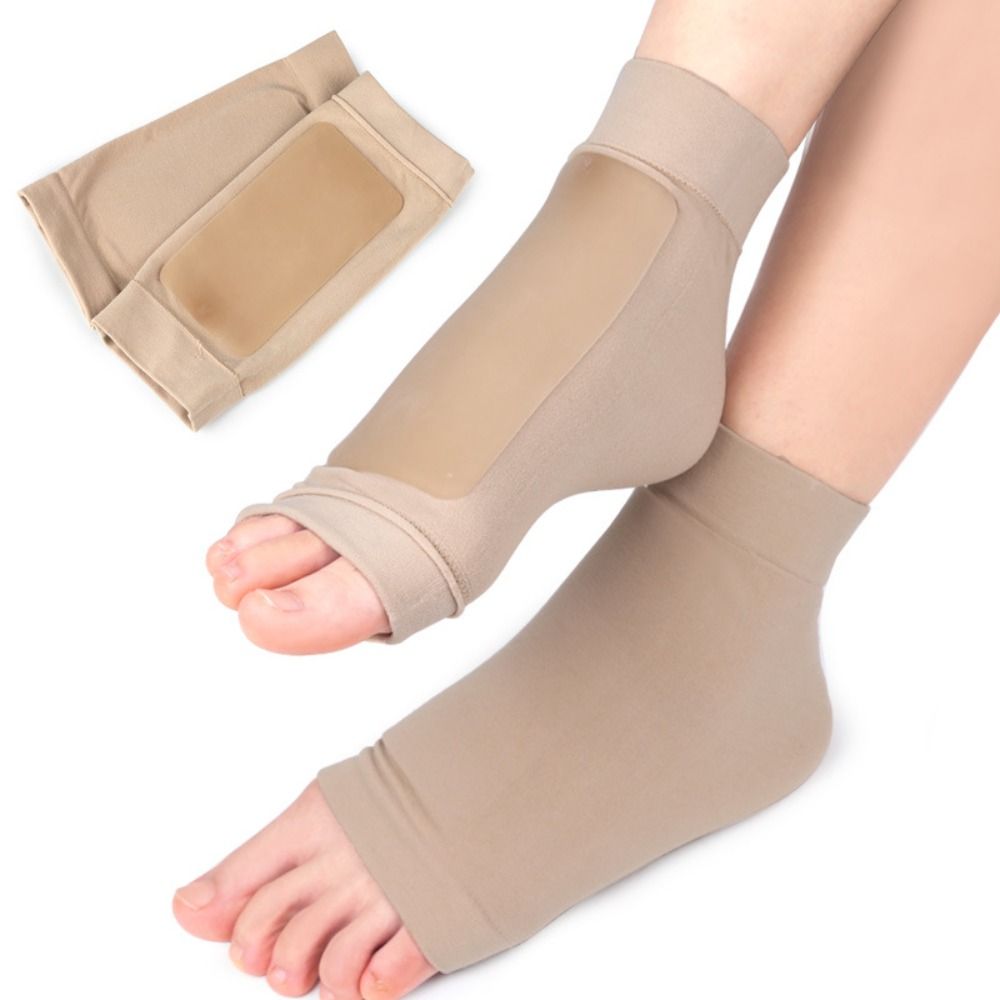 1pair Sports Invisible Silicon - Ankle Brace Sock 评论和价格