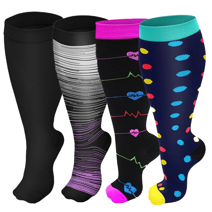 Plus Size Compression Socks fo - Compression Sleeve Calf 评论和价格